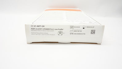 Smiths Medical 21-4471-24 Polyflow Polyurethane Cath. 2.6OD x 1.6mm ID 8.5Fr